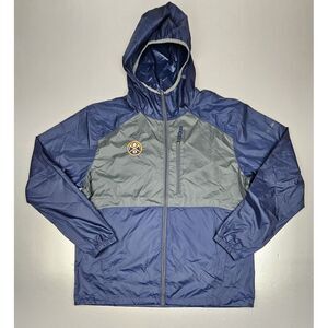 Columbia Denver Nuggets Jacket Mens L.‎ Full-Zip NBA Basketball Windbreaker